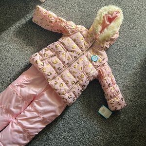 Carters size 3T snow suit with coat. Brand new with tags.